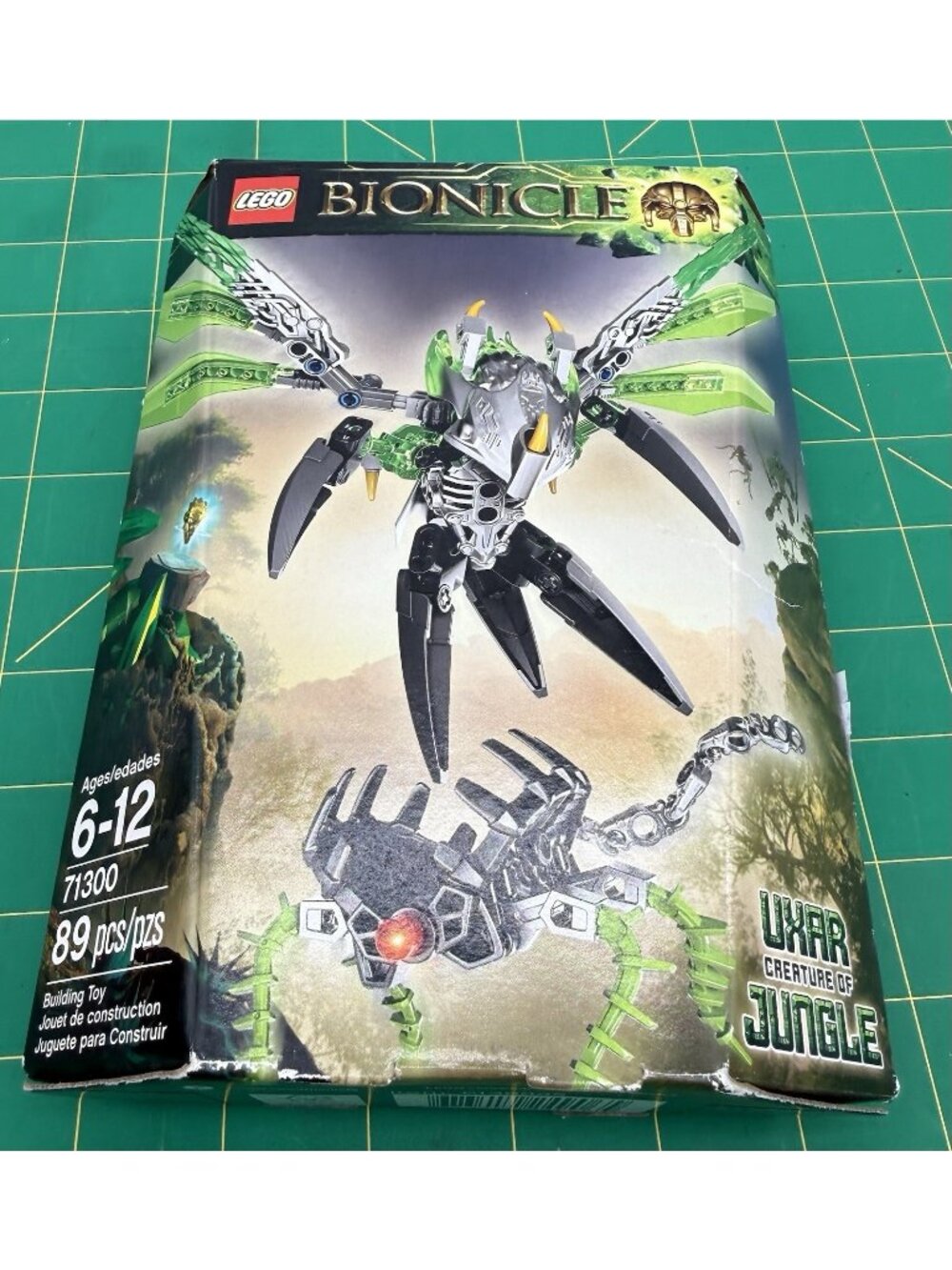 2016 LEGO Bionicle UXAR Creature Of The Jungle 89 PCS 71300 NIB Sealed